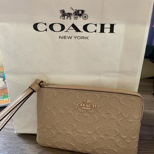 Coach wristlet